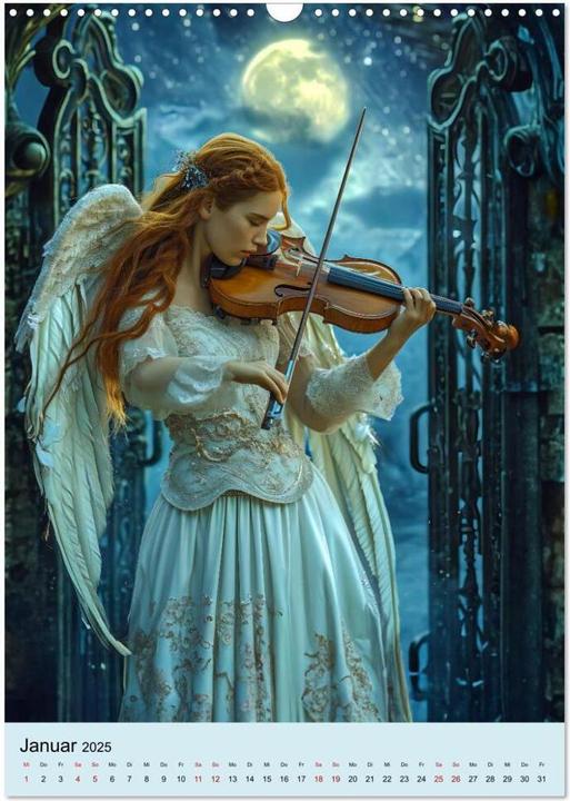 Actual product image Angels - elegance with heavenly (A3, German)