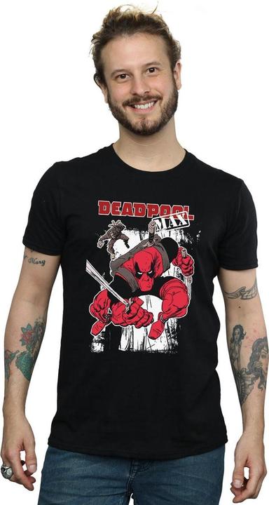 Actual product image Mens Deadpool Max T-Shirt (XL)