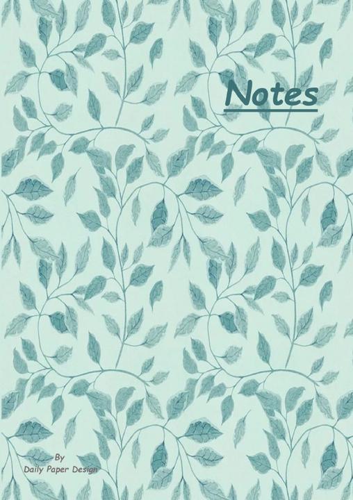 Actual product image Paper Design:Notizbuch A5 dotted (Blue (A5, Dotted, Hardcover)