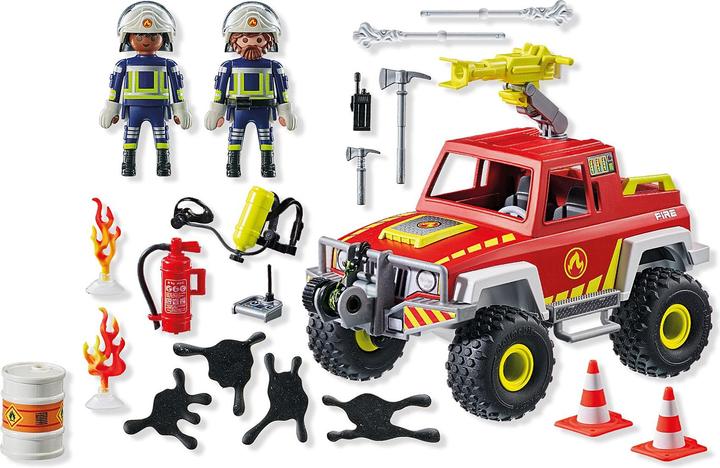 Immagine prodotto Playmobil Camion dei pompieri (71824, Playmobil Eroi d'azione)