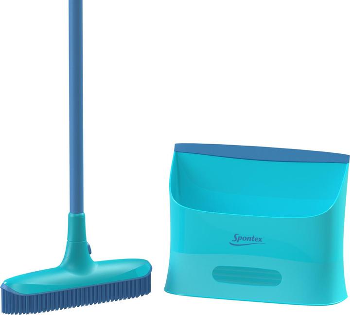 Produktbild Spontex Kehrbesen Catch & Clean mit Gummiborsten (1 Stk.)