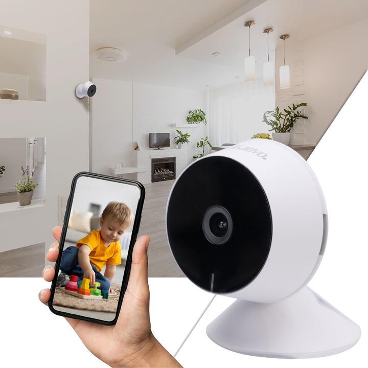 Produktbild Casativo Full-HD IP-Überwachungskamera, smarte IR-Nachtsicht (1920 x 1080 Pixels)
