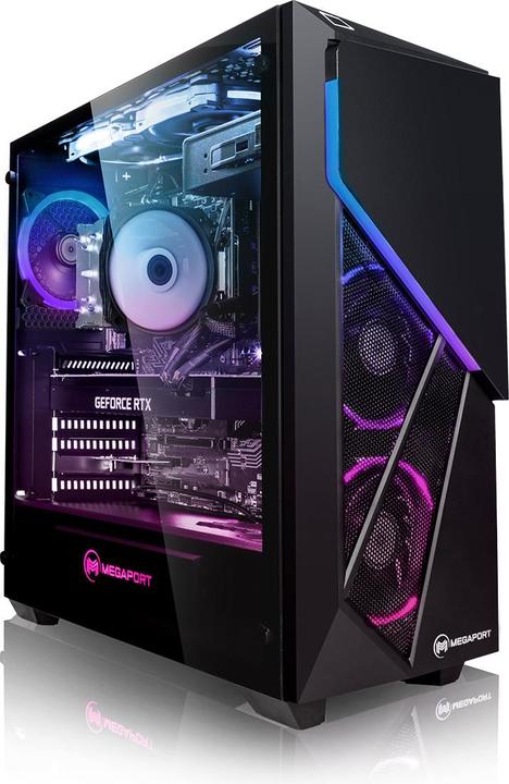 Produktbild Megaport Gaming PC Intel Core i7-12700F • GeForce RTX3060Ti • 74-DE (Intel Core i7-12700F, 16 GB, 1000 GB)