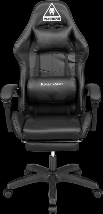 Image du produit Krüger&Matz Fauteuil de jeu Warrior GX-150 Gaming Chair, Black