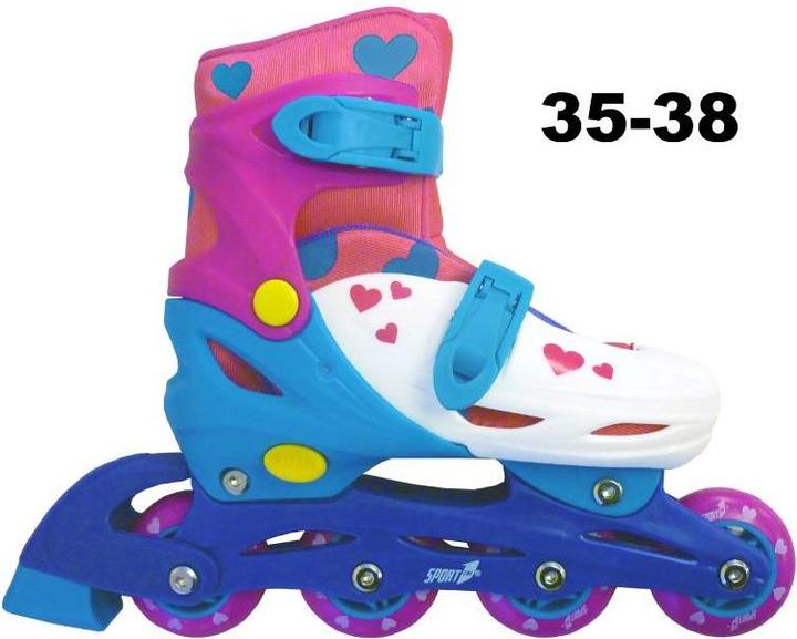 Actual product image Power Play Sport1 "Easy Roller" Pink inlinere Rulleskøjter til børn str. 35-38 (37)
