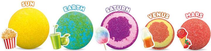 Actual product image Craze Inkee Solar System (Bath bombs)