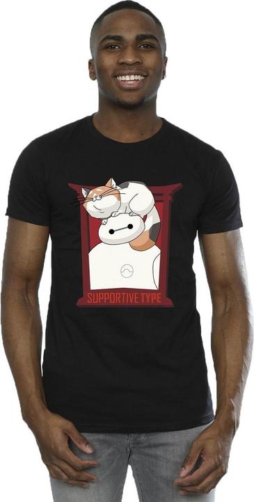 Immagine prodotto Disney Big Hero 6 Baymax Frame Support Maglietta Uomo (L)
