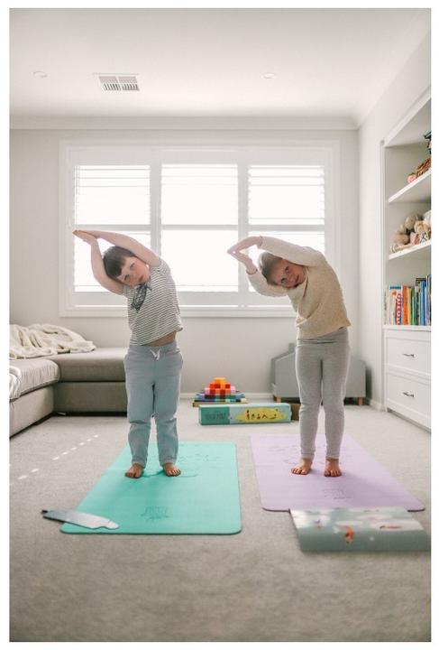 Produktbild Buki eco Kinder-Yogamatte 61 x 150 cm Grün