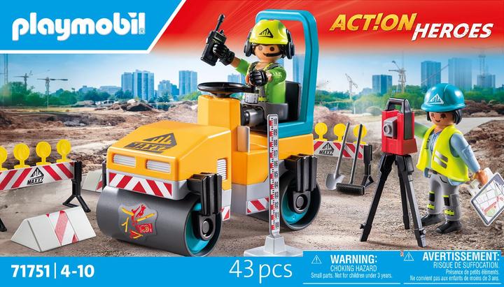 Actual product image Playmobil Road construction site (71751, Playmobil Action Heroes)