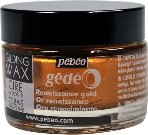 Image du produit Pebeo Gédéo Cire à Dorer Or Renaissance (Or de la Renaissance, 30 ml)