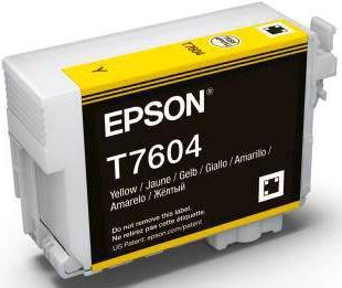 Image du produit Epson T7604, Ultra Chrome HD (Y)