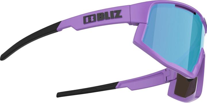 Actual product image Bliz Fusion (Matt Purple Brown, blue-multilayer pink, Brown Blue)