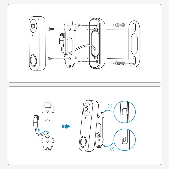 Actual product image Reolink Video Doorbell Wifi (Wireless)