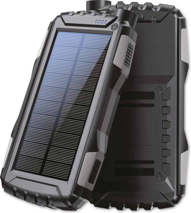 Image du produit Denver Banque d'énergie solaire PSO-20009 20000mAh + lampe torche (20000 mAh, 10 W, 74 Wh)