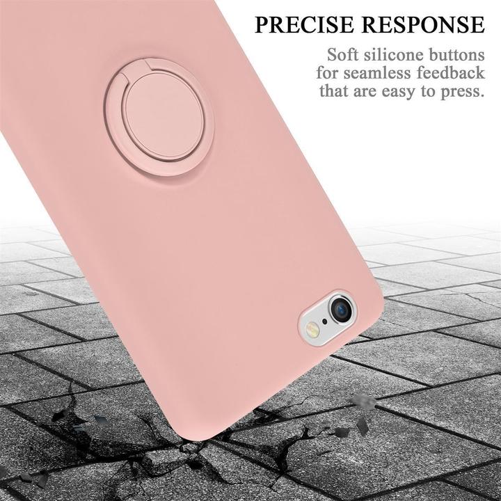 Actual product image Cadorabo TPU Liquid Ring Silicone Case Cover (Apple iPhone 6 Plus)
