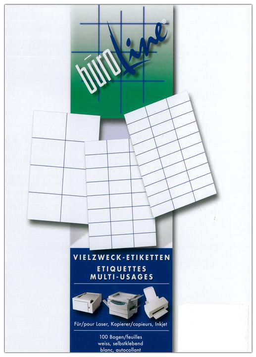 Produktbild BüroLine Etiketten 192 x 61 mm