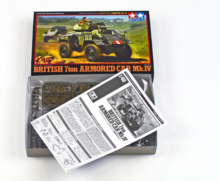 Actual product image Tamiya British 7ton AC Mk.IV