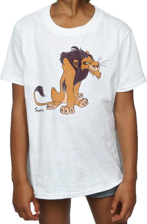 Immagine prodotto Disney The Lion King Classic Scar Maglietta Ragazze (152, 158)