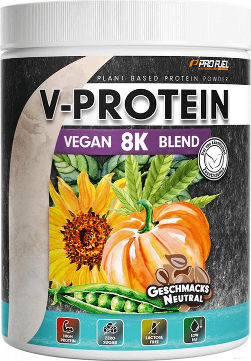 Immagine prodotto ProFuel Miscela V-Protein 8K (Non aromatizzato, 1 pz., 595 g)
