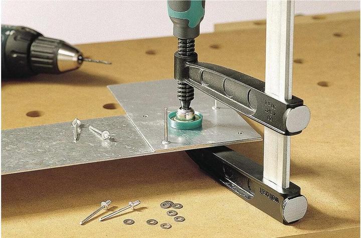 Produktbild wolfcraft wolfcraft 1 SZ - Schraubzwinge 80/150mm (150 mm)