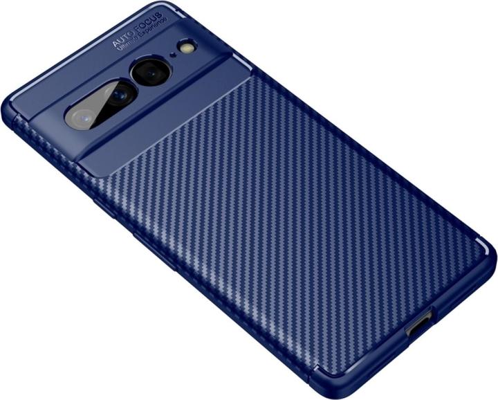 Produktbild Screenguard Google Pixel 7 Pro Hülle Carbon Design TPU Case (Google Pixel 7 Pro)