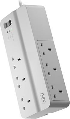 Actual product image APC SurgeArrest Essential - Overvoltage (6 x, BS 1363, 2 m)