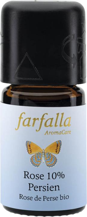 Produktbild Farfalla Essential Oils - Rose Persien 10% (90% Jojobaöl) bio