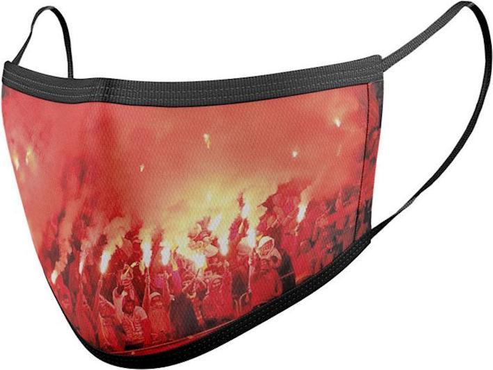 Image du produit Copa Football Pyro masque de protection | masque facial textile certifié | Pyro masque en tissu réutilisable (Pas de classe de protection officielle)