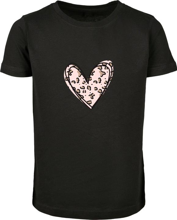 Immagine prodotto Merchcode San Valentino - Maglietta a maniche corte con cuore leopardato - 167991 (134)