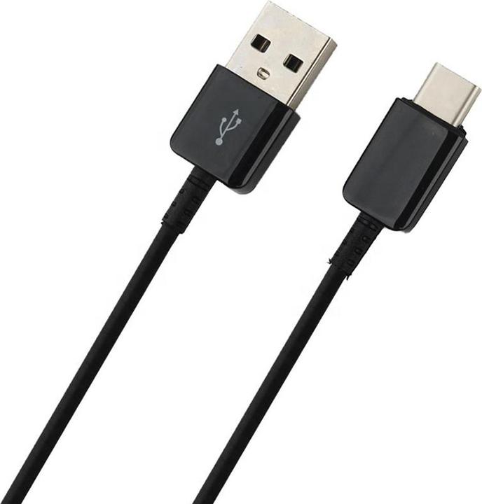 Produktbild Samsung - Data Cable (EP-DG970BBE) - USB to Type-C, 480Mbps, 2.1A, 1m - Black (Bulk Packing) (1 m, USB 3.2 Gen 1)