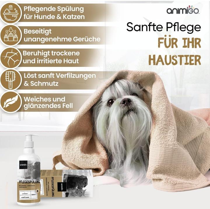 Actual product image Animigos Conditioner for dogs & cats (Dog, Cat, 500 ml)
