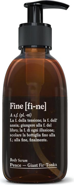 Actual product image [fì-ne] Peace Giant Fir Tonka Body Serum (Body lotion, 200 ml)