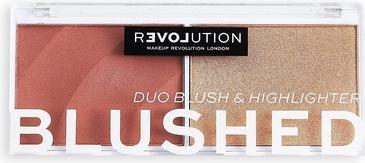 Makeup Revolution Colour Play Duo Palette -ush palette and brighteners 5.8g Kindness (L)