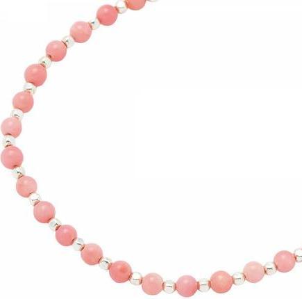 Produktbild Estella Bartlett Gemstone Armband "Amelia" - Friendship Coral Achat (20.80 cm, 925 versilbert, Coral Achat)
