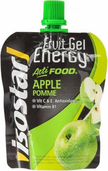 Actual product image Isostar Actifood Apple 24 x 90 g smoothie gel (Apple, 24 pcs., 2160 g)