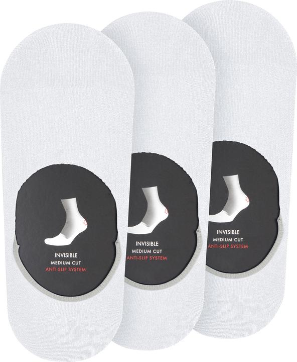 Actual product image Falke Step Medium Cut 3-Pack Men No Show Socks (43 - 44)