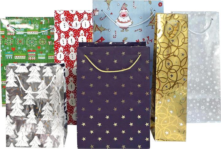 Produktbild Braun + Company Geschenktasche 'Weihnachten' (Geschenktüte, 25 x)