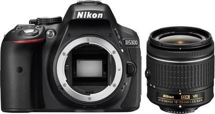 Nikon D5300 Kit (18 - 55 mm, 24.78 Mpx, APS-C / DX)