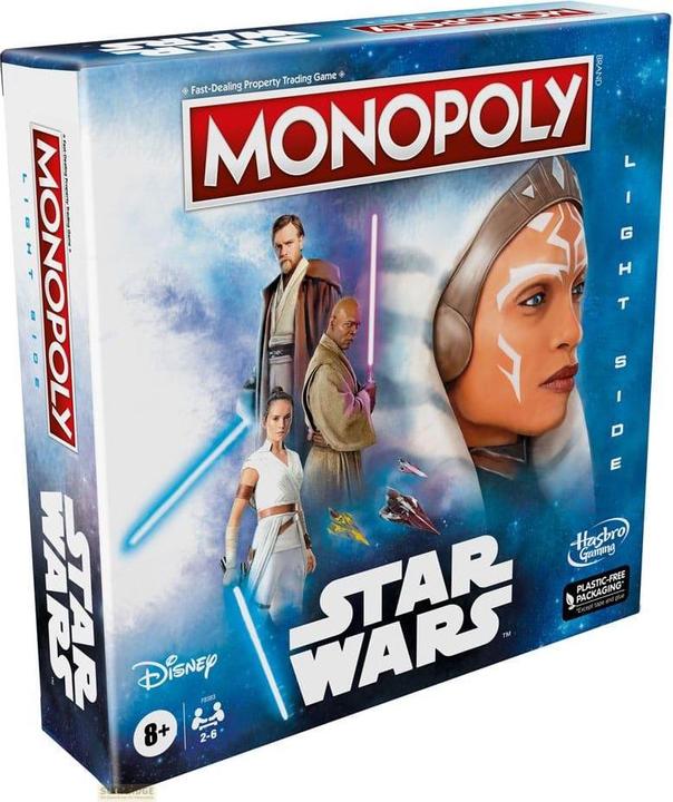 Image du produit Hasbro Star Wars jeu de plateau Monopoly Light Side Edition *ANGLAIS* (Anglais)