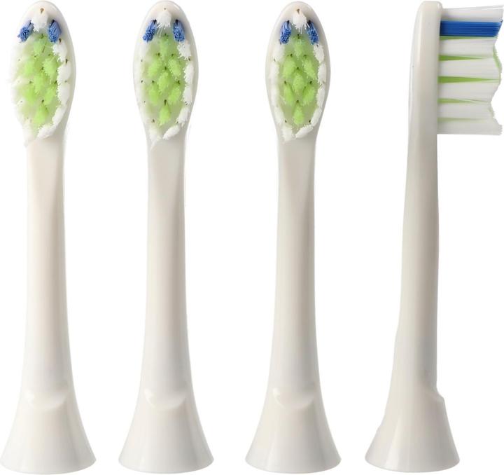 Produktbild AccuCell Zahnbürstenkopf Whitening Cleaning Brush für elektrische Zahnbürsten von Philips, 4 Stück (4 x)