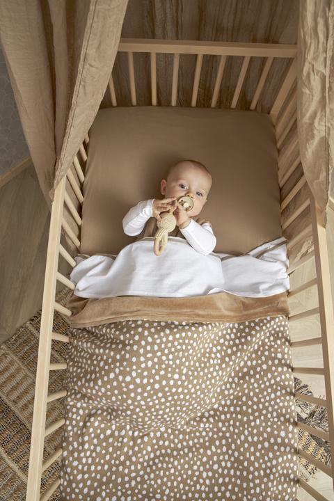 Image du produit Meyco jersey draps-housses 2-pack 60x120 taupe