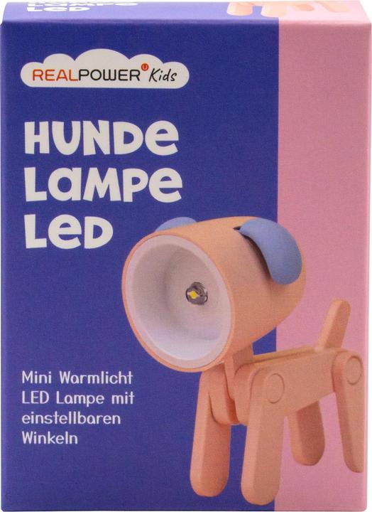 Produktbild RealPower LED-Tier Taschenlampe Pink dog (6.80 cm)