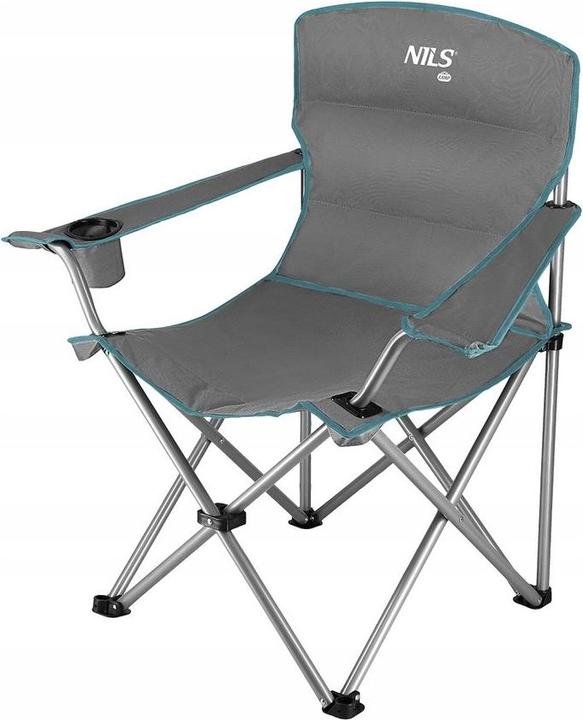 Actual product image Nils Nc3079 Grey Green Camp Travel Chair