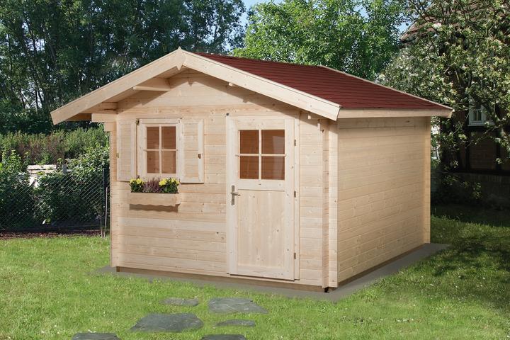 Actual product image Weka Holzbau Garden Shed Premium28 FT, 300 x 250, V60