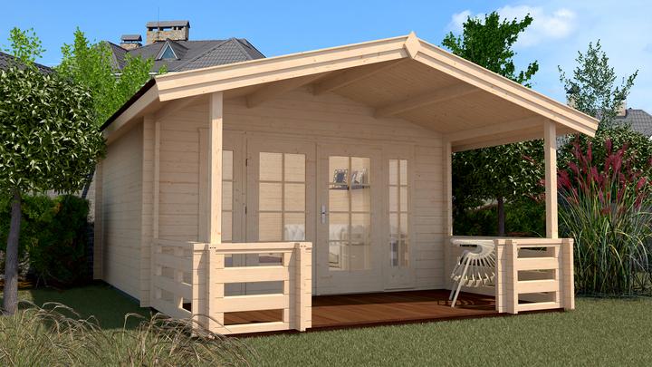 Produktbild Weka Holzbau Weekendhaus 137 B Gr.2