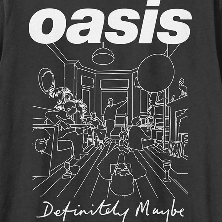 Actual product image Amplified Unisex Adult Definitely Maybe Oasis T-Shirt (XXL)