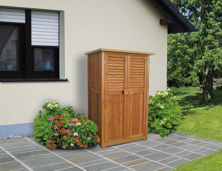 Weka Holzbau Balkon/Terrassenschrank 195 B