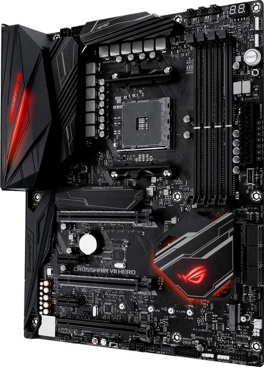 Actual product image ASUS ROG Crosshair VII HERO (AM4, AMD X470, ATX)