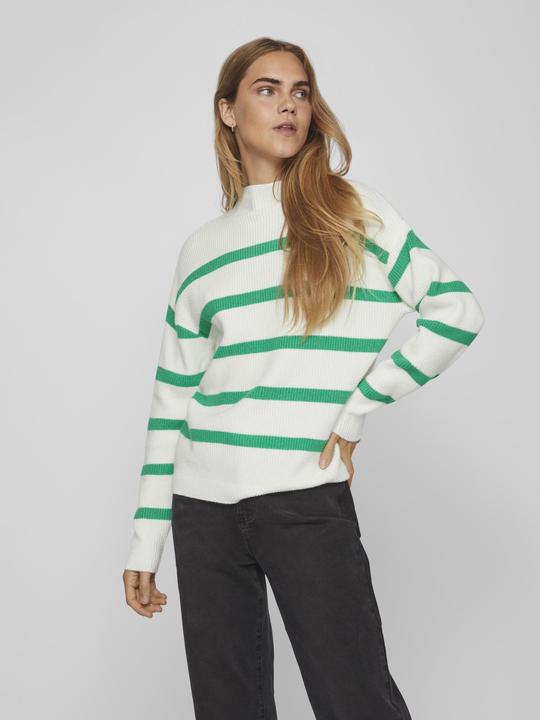 Produktbild Vila Gestreifter Strickpullover (L)