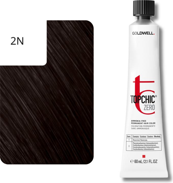 Produktbild Goldwell Topchic Zero - 2N (2N - schwarz)